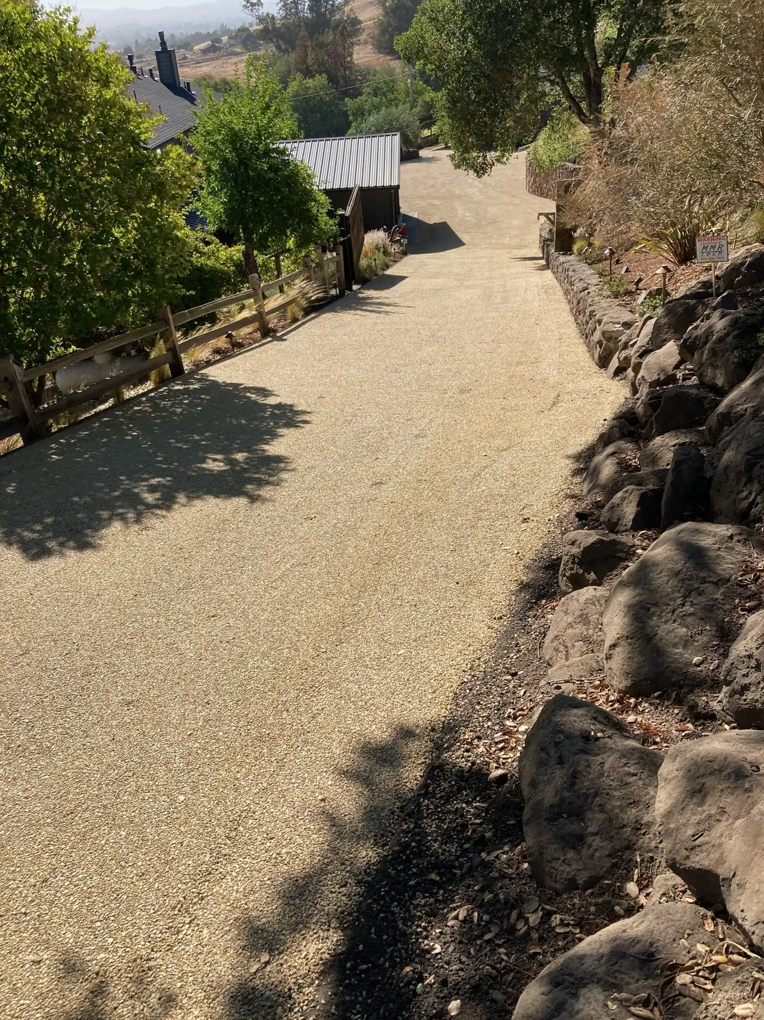 Hill Country Asphalt & Chip Seal paving project