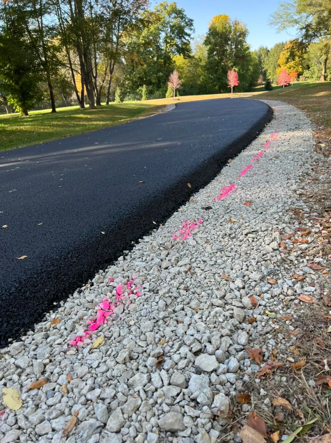Hill Country Asphalt & Chip Seal paving project