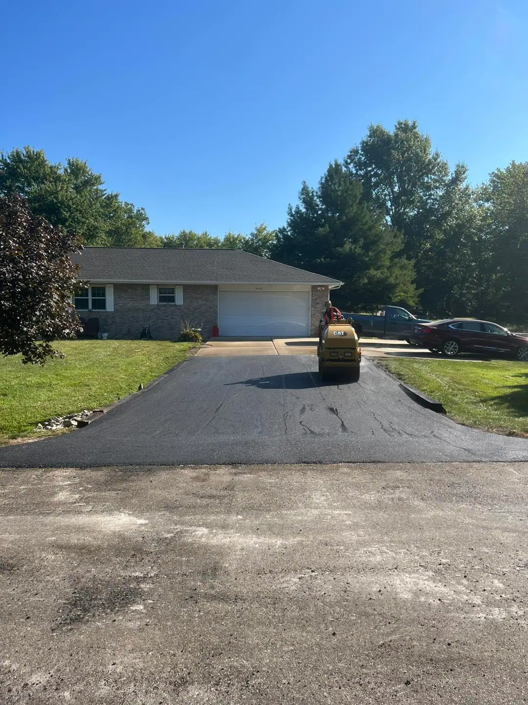 Hill Country Asphalt & Chip Seal paving project