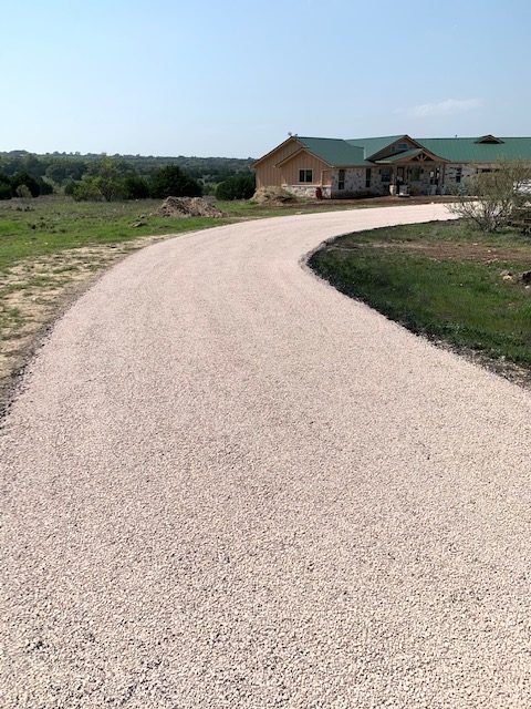 Hill Country Asphalt & Chip Seal paving project