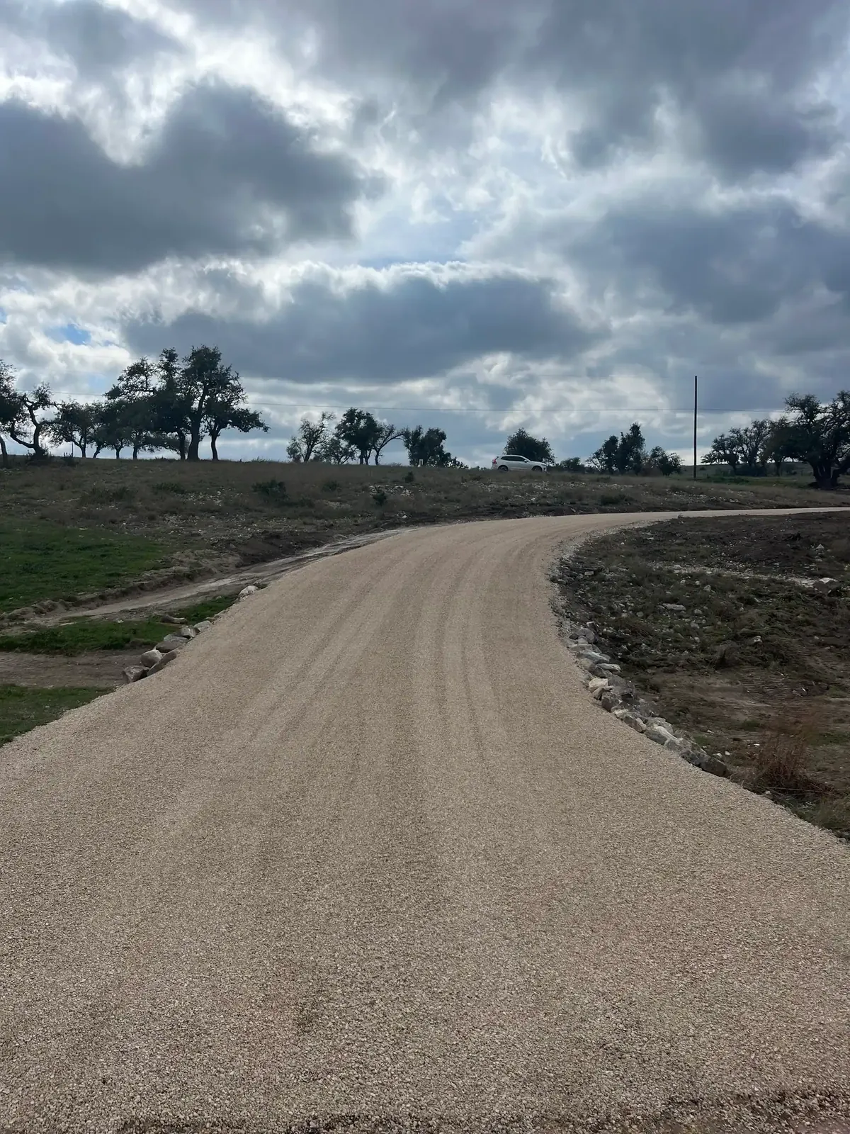 Hill Country Asphalt & Chip Seal paving project