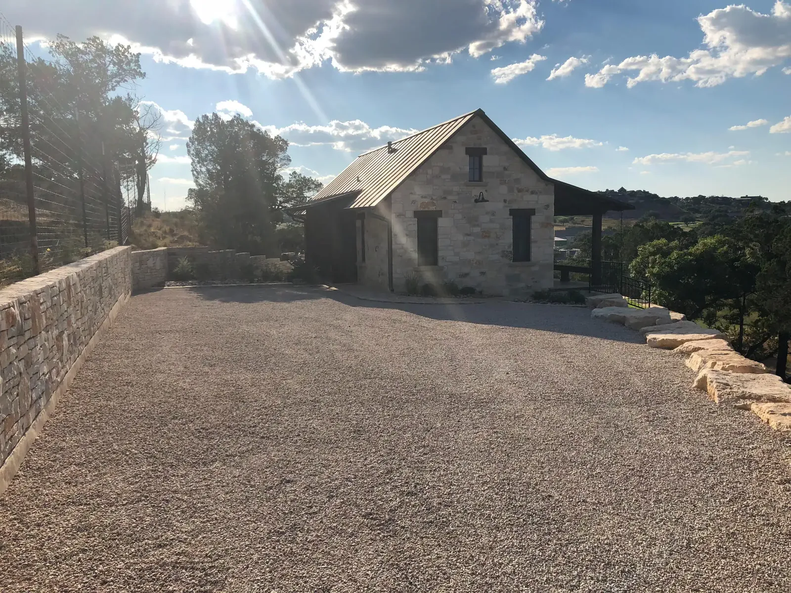 Hill Country Asphalt & Chip Seal paving project